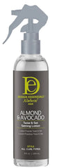 Design Essentials Natural Almond and Avocado Twist and Set Setting Lotion 8oz
