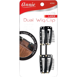 Annie Dual Wig Clip 2pairs