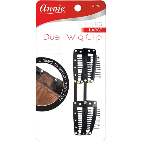 Annie Dual Wig Clip 2pairs