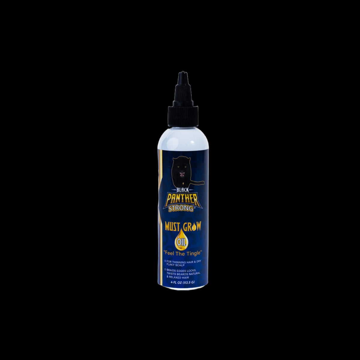 Black Panther Strong Must Gro Oil 4oz