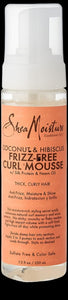 SheaMoisture Coconut & Hibiscus Frizz-free Curl Mousse 7.5oz