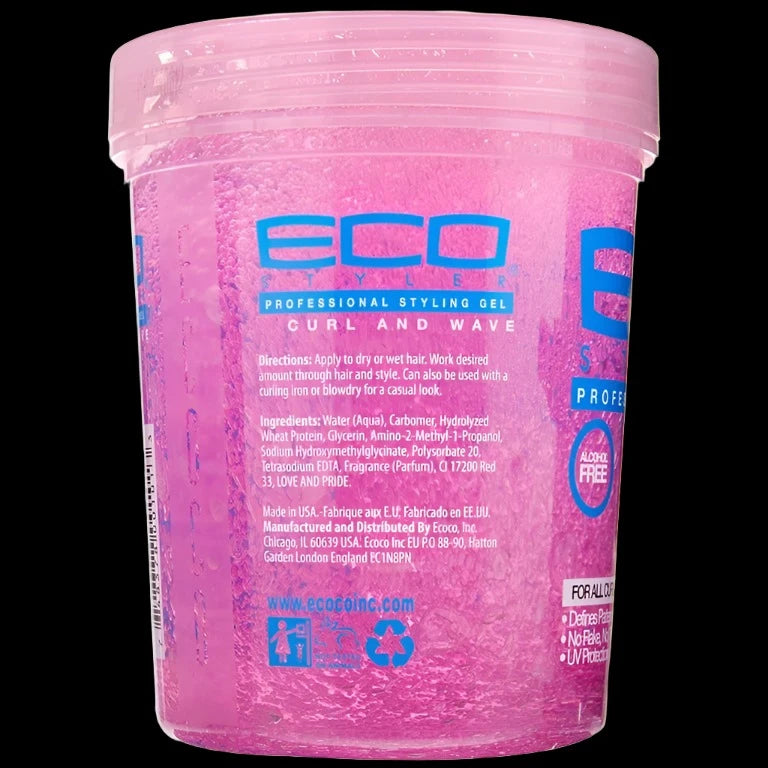 Eco Style Professional Curl and Wave Gel 24oz