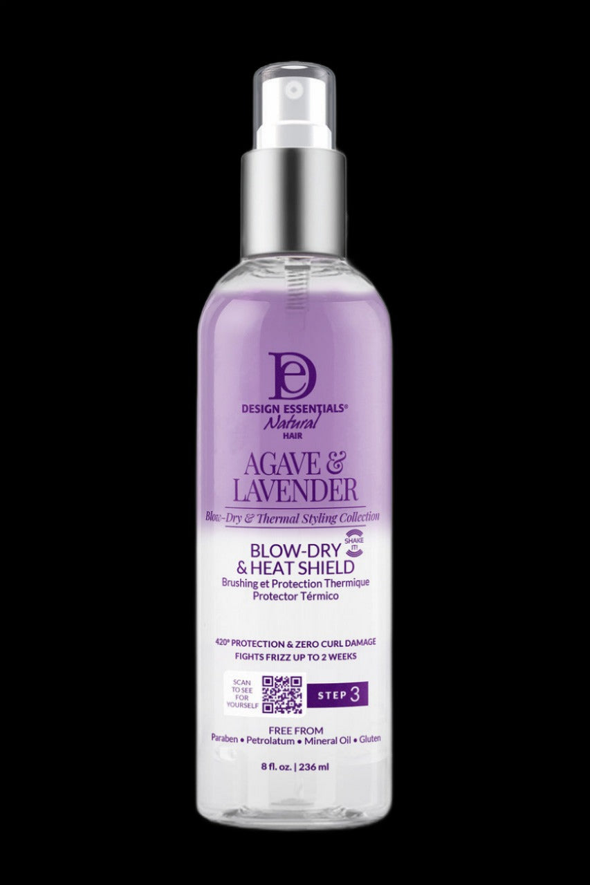 Design Essentials Agave & Lavender Blow Dry & Heat Shield 8oz