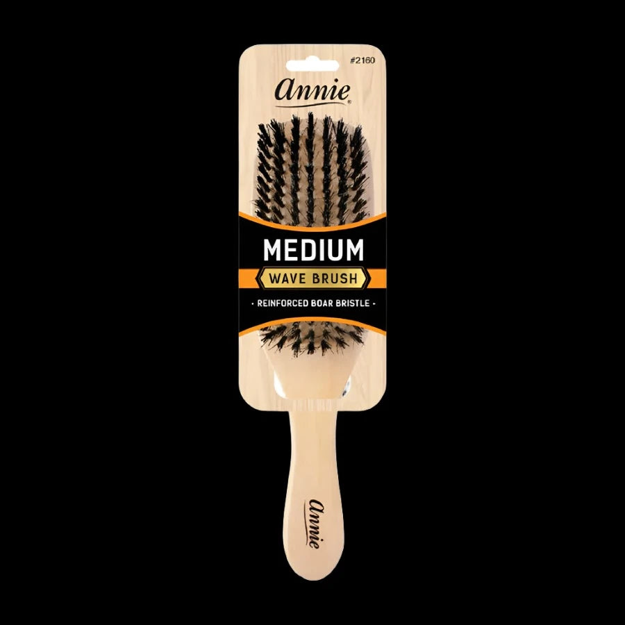 Annie Medium Wave Boar Bristle Brush