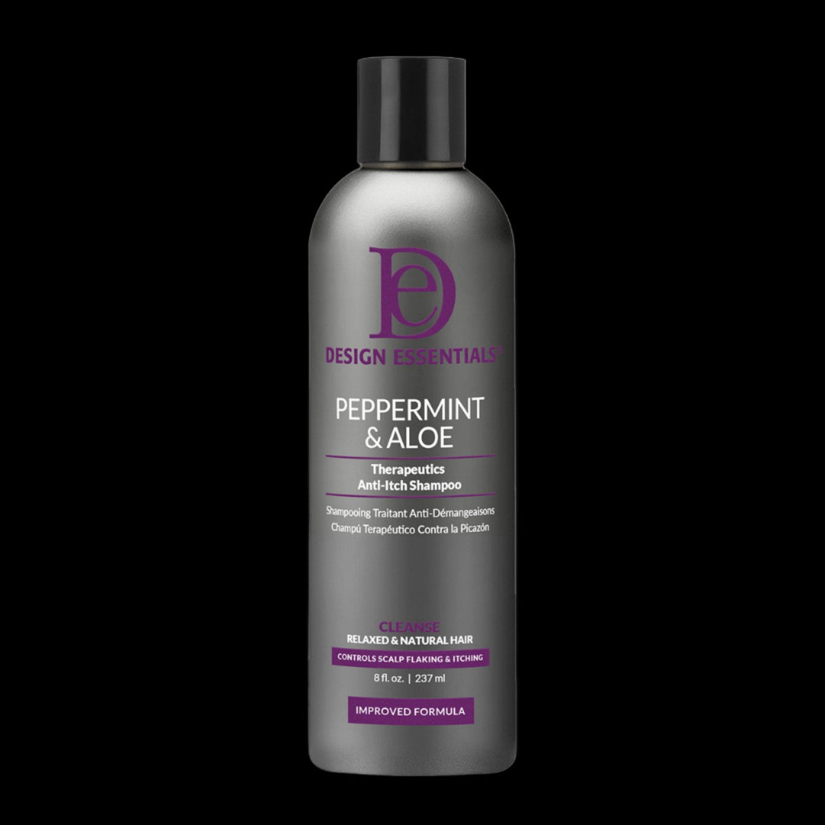 Design Essentials Peppermint & Aloe Therapeutics Anti-Itch Shampoo 8oz