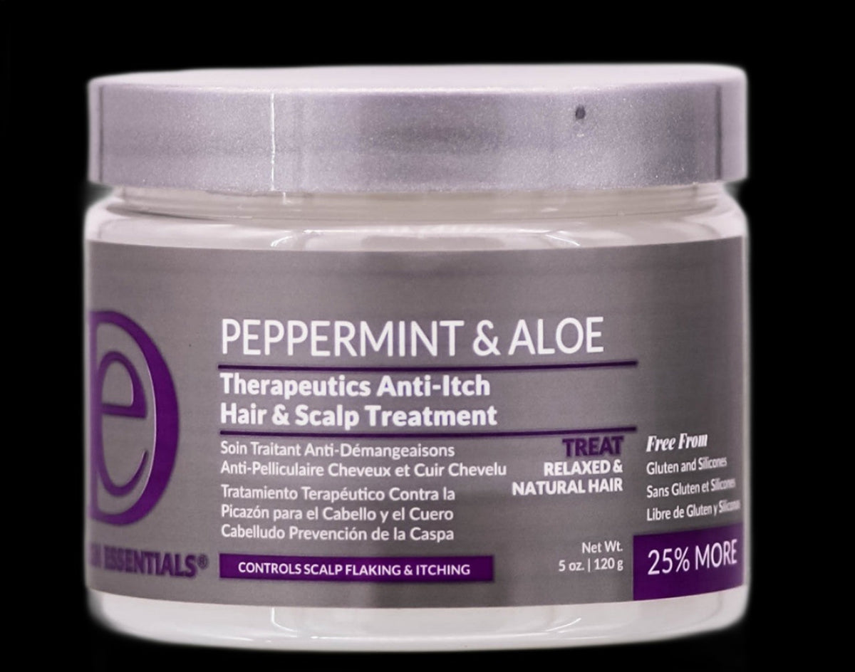 Design Essentials Peppermint & Aloe Therapeutics Anti-Itch Hair & Scalp Treatment 5oz