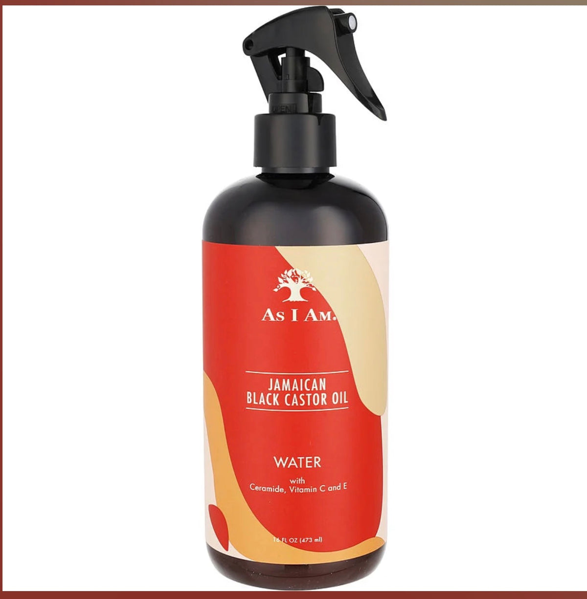 Jamaican black castor oil WATER