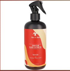 Jamaican black castor oil WATER