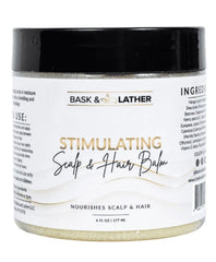Bask & Lather Stimulating Scalp & Hair Balm 6oz