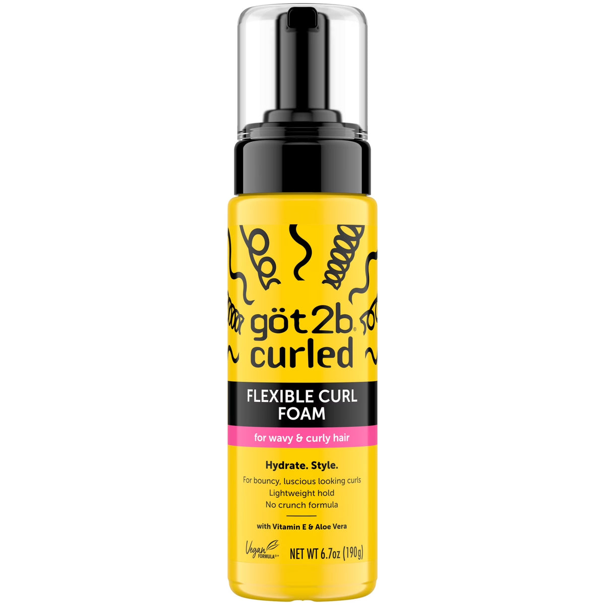 Got2B Curled Flexible Curl Foam 6.7oz
