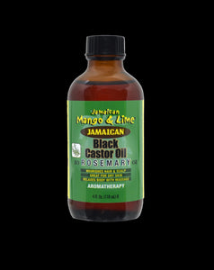 Jamaican Mango & Lime Black Castor Oil Rosemary 4oz