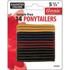 Annie No Tangle Ponytail 14ct Asst