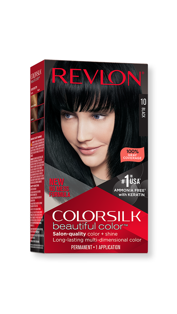 Revlon Colorsilk Permanent Hair Color with 100% Gray Coverage