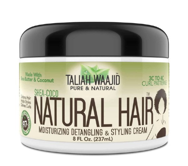 Taliah Shea-Coco Natural Hair Moisturizing Detangling & Styling Cream 8oz.