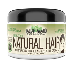 Taliah Shea-Coco Natural Hair Moisturizing Detangling & Styling Cream 8oz.