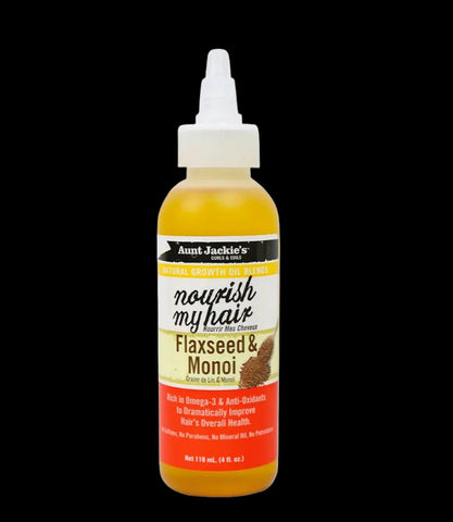 Aunt Jackie’s Nourish My Hair Flaxseed and Monoi 4oz