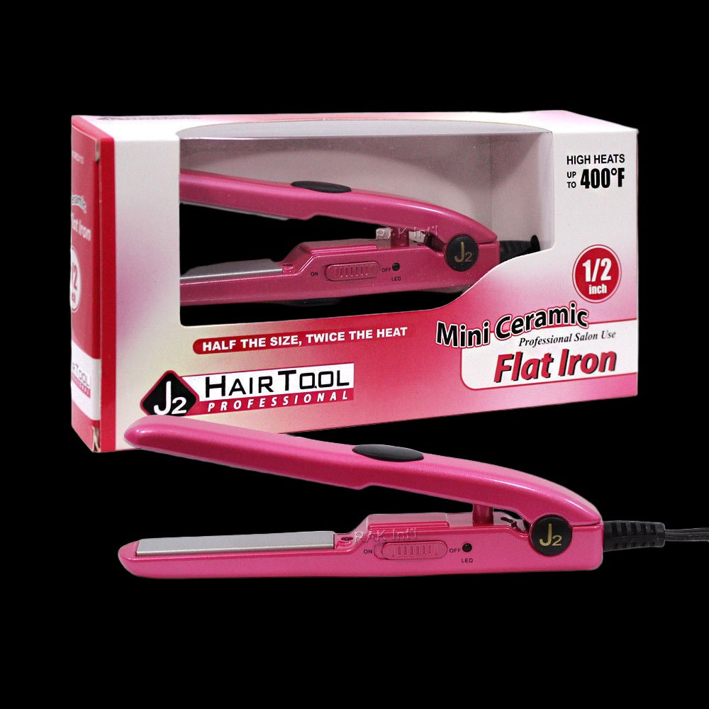 J2 Mini Flat Iron 1/2 Pink