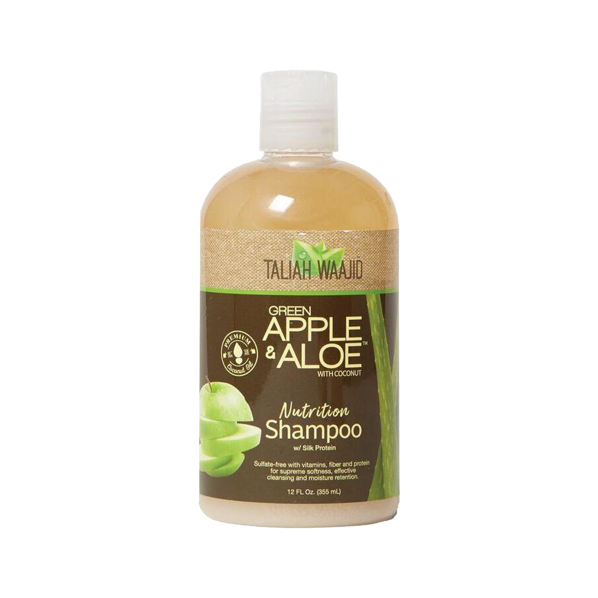 Taliah Waajid Green Apple & Aloe with Coconut Nutrition Shampoo 12oz