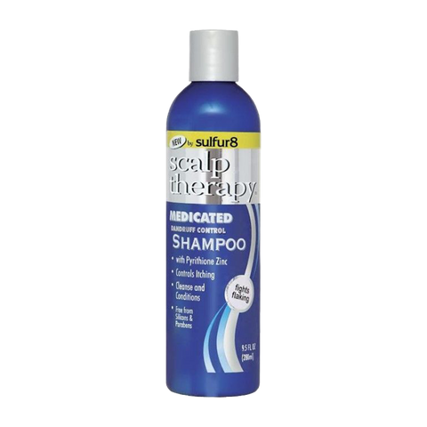 Sulfur 8 Scalp Therapy Medicated Dandruff Contol Shampoo 9.5oz
