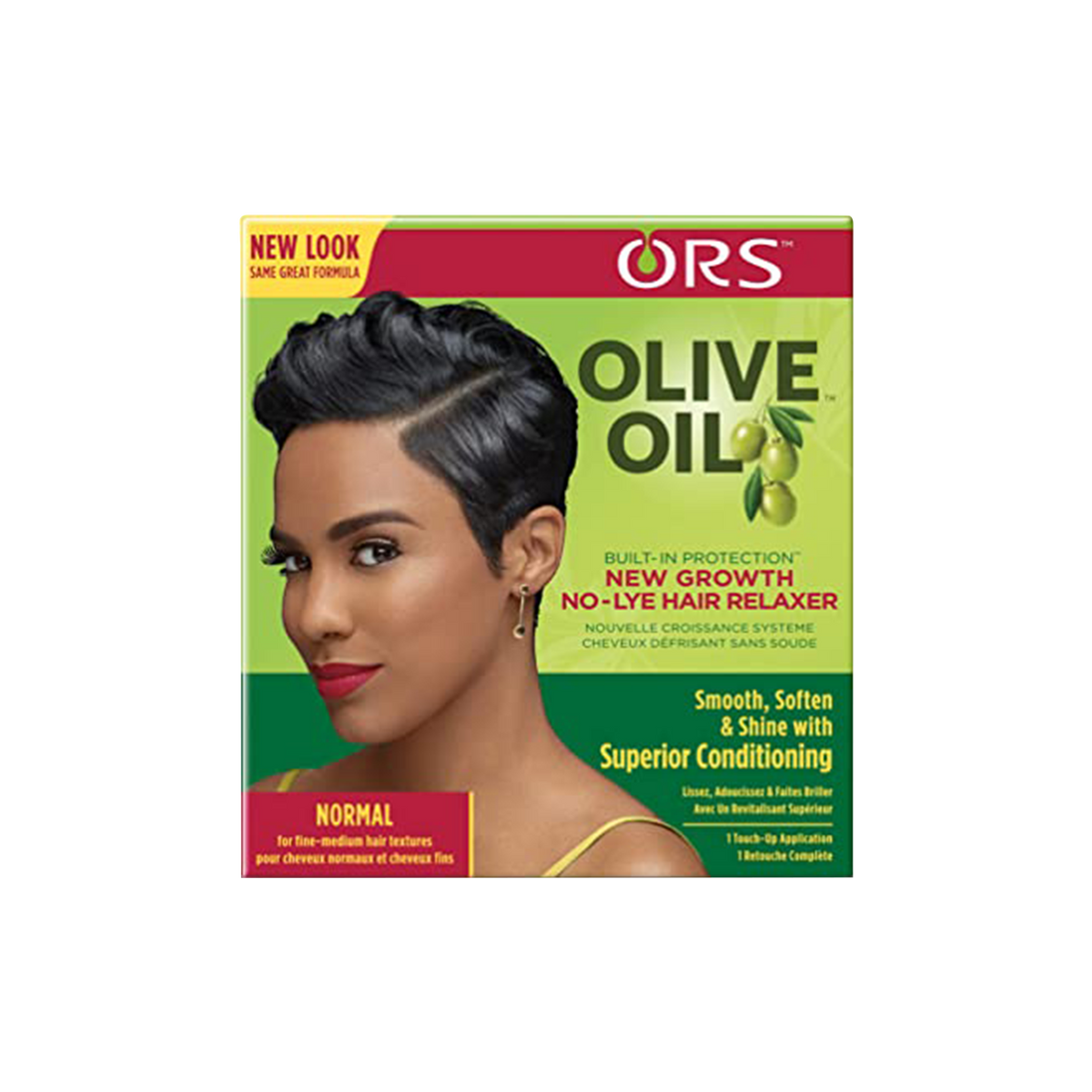 ORS Olive Oil New Growth Hair Relaxer Kit - Normal