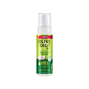 ORS Olive Oil Hold & Shine Wrap/Set Mousse 7oz