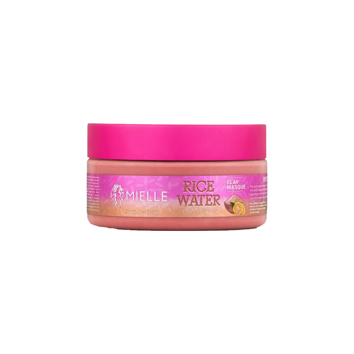 Mielle Rice Water Clay Hair Masque 8oz