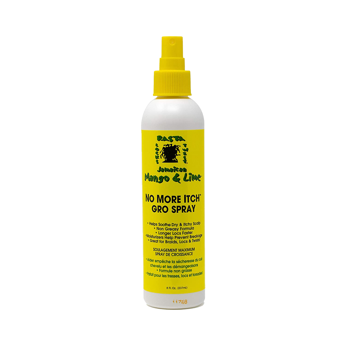 Jamaican Mango & Lime No More Itch Gro Spray 8oz