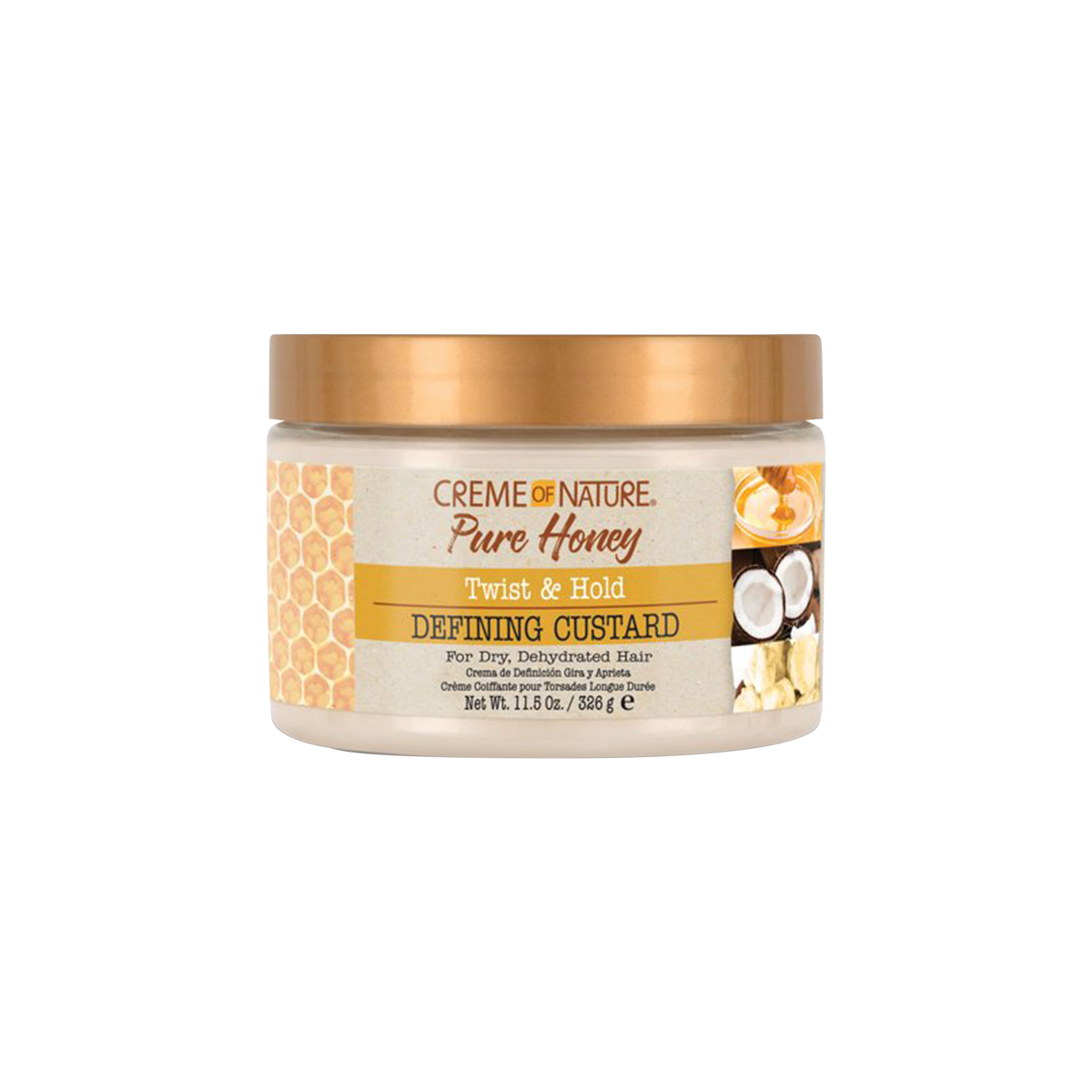 Creme of Nature Pure Honey Twist & Hold Defining Custard 11.5oz