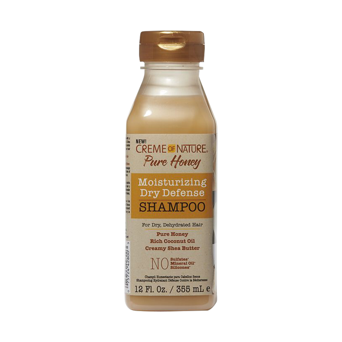 Creme of Nature Pure Honey Moisturizing Dry Defense Shampoo 12oz