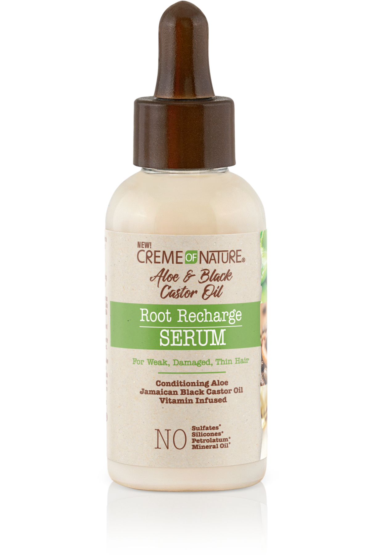 Creme of Nature Aloe & Black Castor Oil Root Recharge Serum 1.7oz