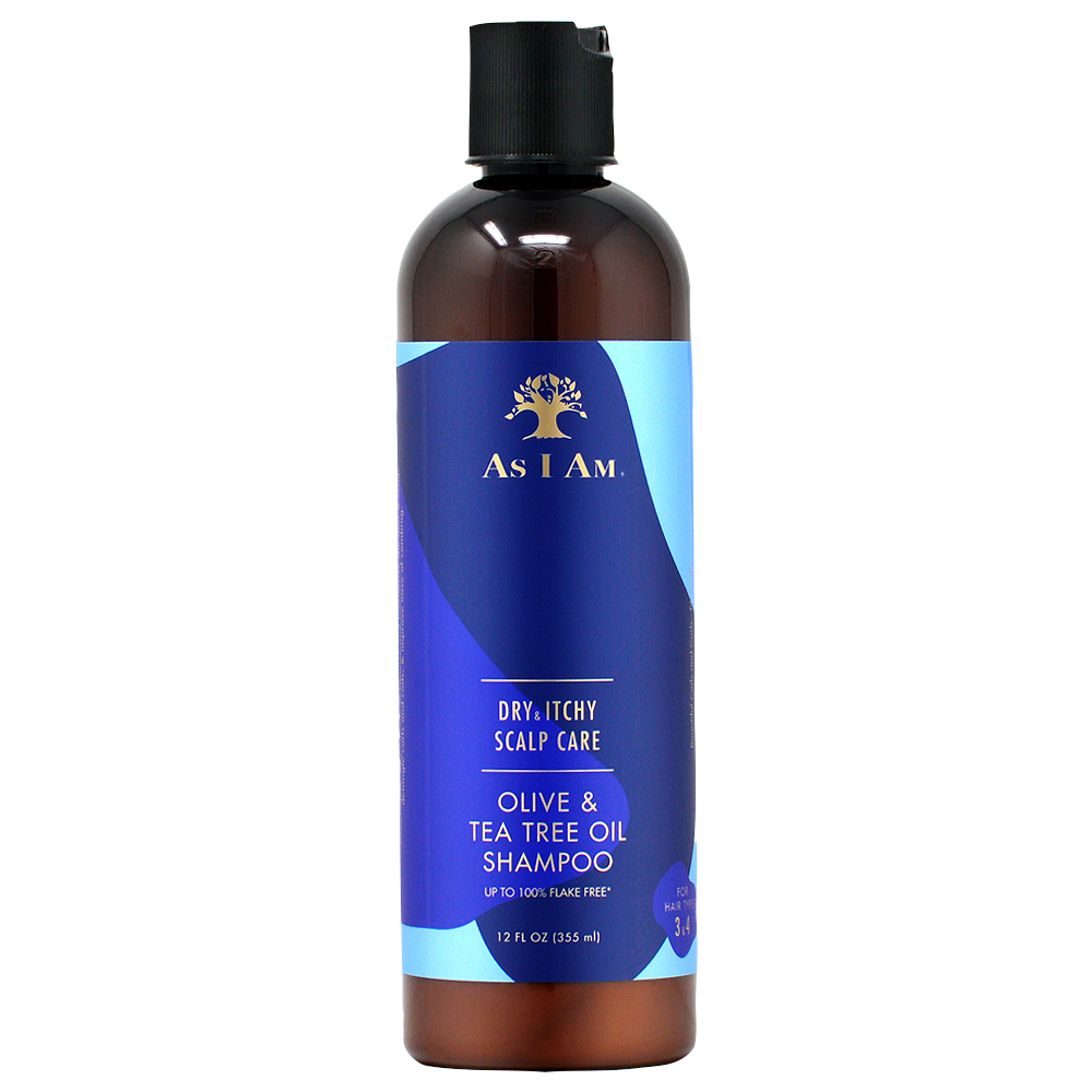 As I Am Olive Tea Tree Oil Dandruff Shampoo 12oz