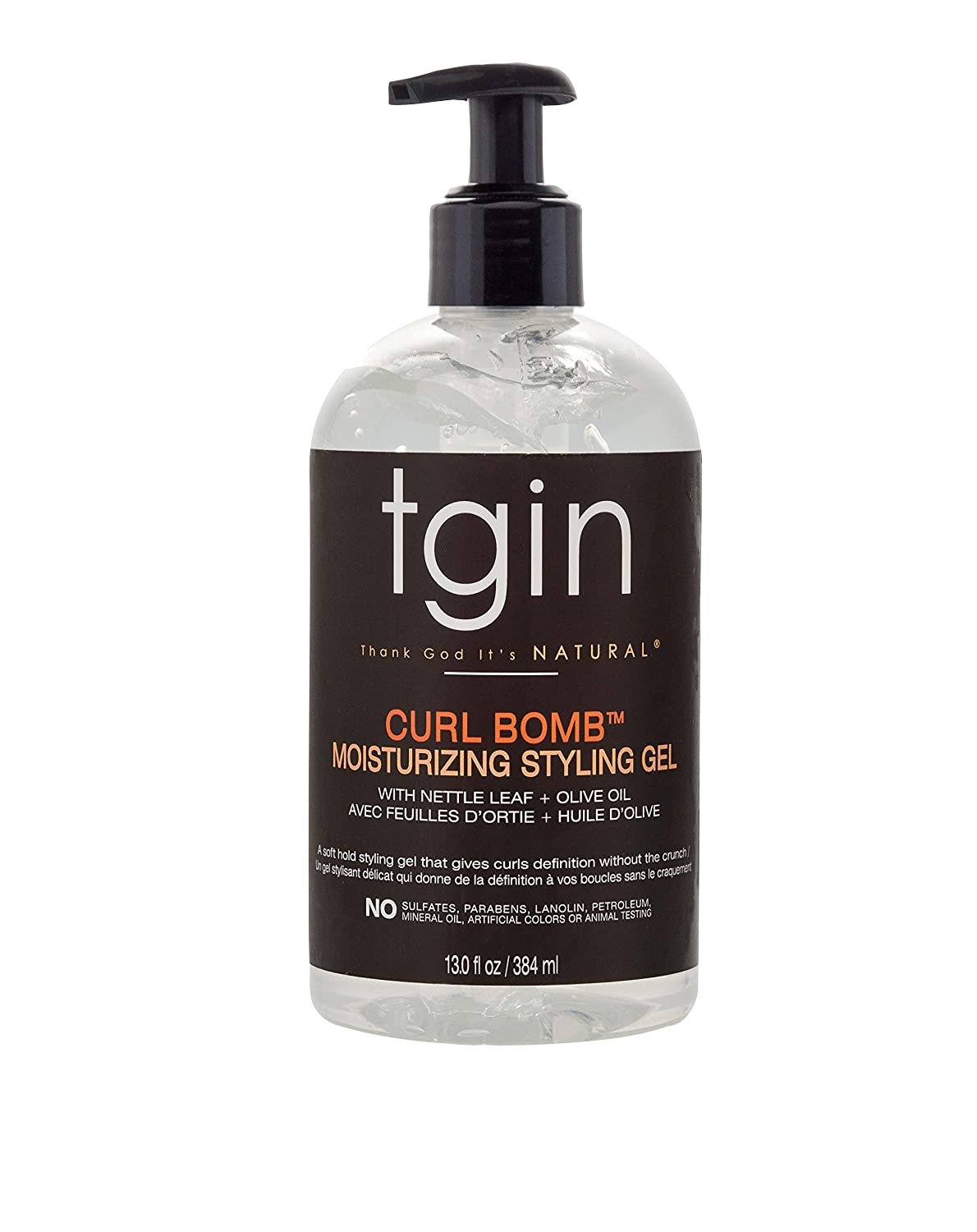 TGIN Curl Bomb Moisturizing Styling Gel 13oz