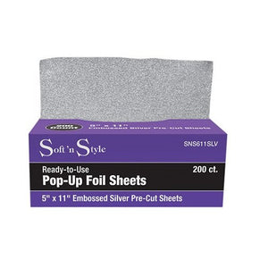 Soft N Style Pop-up Foil Sheets - 200 count