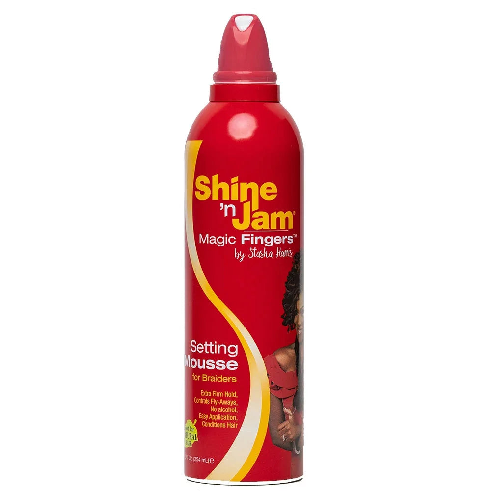 Ampro Shine N Jam Magic Fingers Setting Mousse 12oz