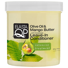 Elasta QP Olive Oil & Mango Butter Leave-in Conditioner 15oz