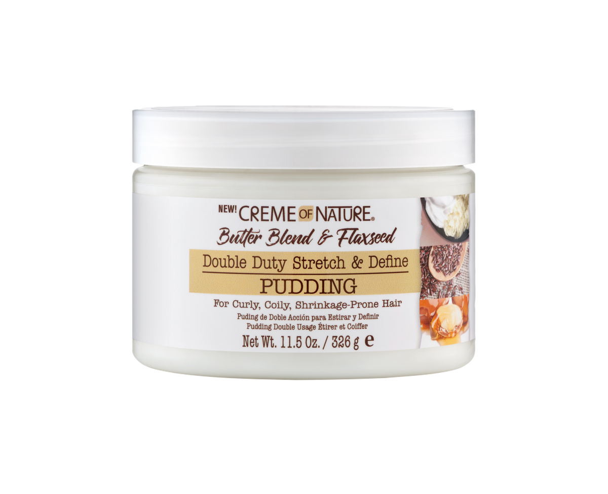 Creme of Nature Butter Blend & Flaxseed - Stretch and Define Pudding 11.5oz