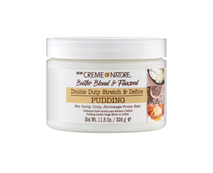Creme of Nature Butter Blend & Flaxseed - Stretch and Define Pudding