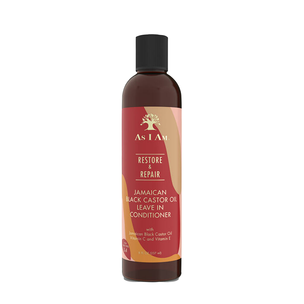 As I Am Restore & Repair Jamaican Black Castor Oil Leave In Conditioner 8oz