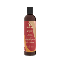 As I Am Restore & Repair Jamaican Black Castor Oil Leave In Conditioner 8oz