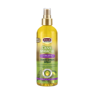 African Pride Olive Miracle Braid Spray [Extra Sheen] 12oz