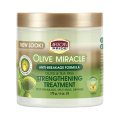 African Pride Olive Miracle Strengthening Treatment [Olive & Tea Tree]