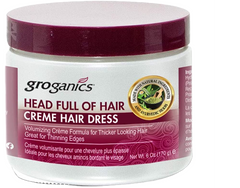 Groganics Head Full of Hair Creme Hair Dress 6oz