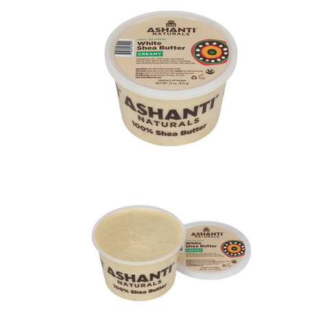 Ashanti Naturals 100% Natural White Shea Butter Creamy