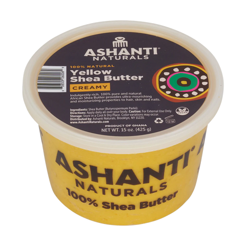 Ashanti Naturals 100% Natural Yellow Shea Butter Creamy