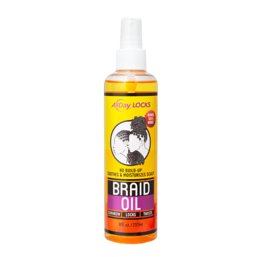 AllDay Locks Braid Oil 8oz