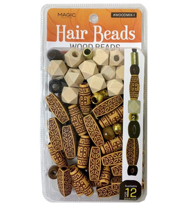 Magic Hair Beads - Woodmix-1