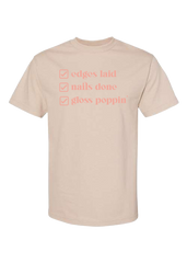 Baddie Checklist Tee