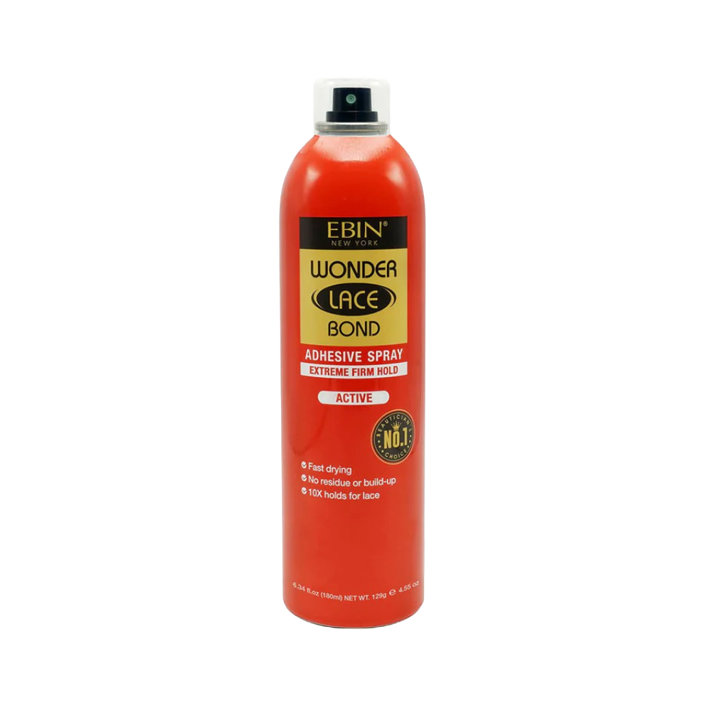 Ebin Wonder Lace Bond Adhesive Spray - Extreme Firm Hold - Active