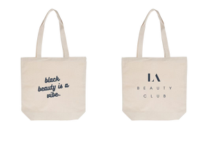 Black Beauty is a Vibe Tote Bags