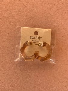 Sodajo Glass earrings